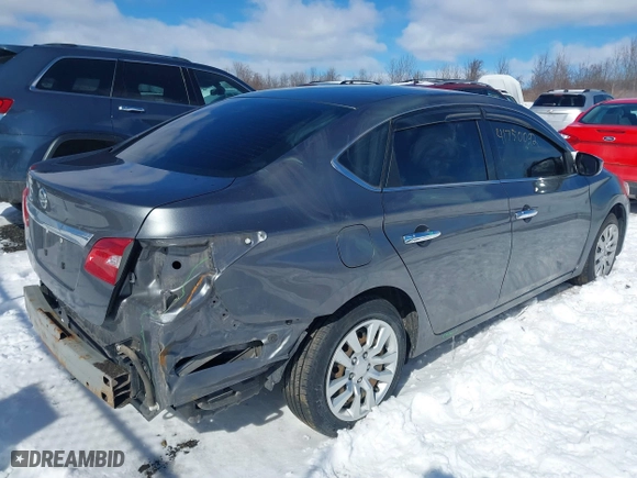 2016 Nissan Sentra SL with VIN 3N1AB7AP6GY282375, listed as a IAAI auction lot 41750092 with 146,437 mi miles. Bid and sale history available at carsss.com. Image 4.