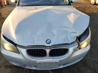 2006 BMW 5 Series 530xi with VIN WBANN73596CN01562, listed as a Copart auction lot 80161824 with 236,013 mi miles and Salvage Title. Bid and sale history available at carsss.com. Image 12.