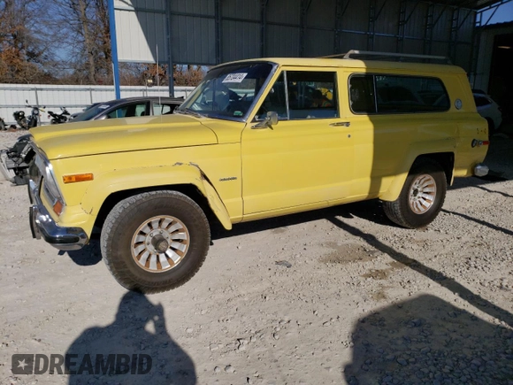 1977 Jeep Grand Cherokee with VIN J7M17MP042360, listed as a Copart auction lot 85704414 with 91,800 mi miles and Clean title. Bid and sale history available at DreamBid. Image 1.