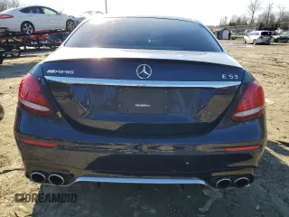 2020 Mercedes-Benz E AMG E 53 with VIN WDDZF6BB8LA744473, listed as a Copart auction lot 86145534 with 75,444 mi miles and Salvage Title. Bid and sale history available at carsss.com. Image 6.