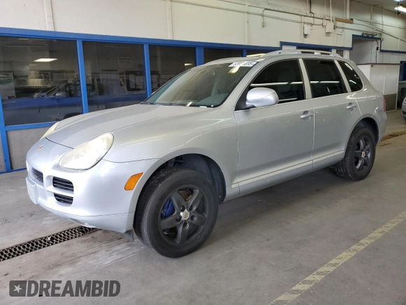 2006 Porsche Cayenne S z VIN WP1AB29P36LA62475, wystawiony jako Copart lot #53985695 z przebiegiem 211 588 mil mil oraz Czysty tytuł • Clean title. Historia ofert i sprzedaży dostępna na DreamBid. Obrazek 1.