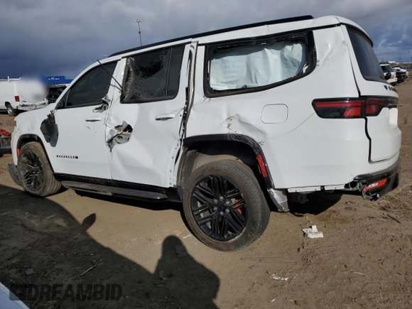 2024 Jeep Wagoneer Series II Carbide with VIN 1C4SJVBP4RS127459, listed as a Copart auction lot 53130095 with 35,064 mi miles and Salvage title. Bid and sale history available at DreamBid. Image 2.