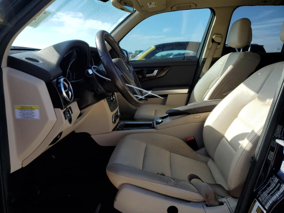 2014 Mercedes-Benz GLK 350 with VIN WDCGG5HB7EG193866, listed as a Copart auction lot 74002604 with 109,746 mi miles and Salvage Title. Bid and sale history available at DreamBid. Image 7.