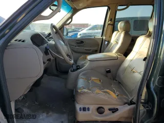 2001 Ford F-150 SuperCrew XLT with VIN 1FTRW07W91KB56768, listed as a Copart auction lot 77380684 with 109,411 mi miles and Salvage Title. Bid and sale history available at carsss.com. Image 7.
