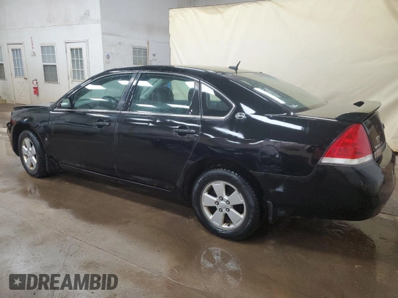 2008 Chevrolet Impala LT with VIN 2G1WT58K189123823, listed as a Copart auction lot 48226725 with 370,987 mi miles and Clean Title. Bid and sale history available at DreamBid. Image 2.