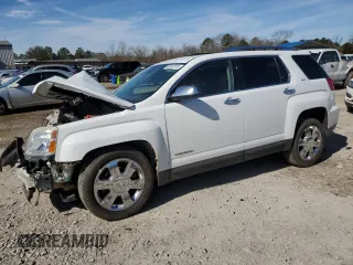 2016 GMC Terrain SLT with VIN 2GKFLPE34G6204349, listed as a Copart auction lot 46443105 with 159,420 mi miles and Salvage Title. Bid and sale history available at carsss.com. Image 1.