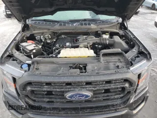 2023 Ford F-150 XL with VIN 1FTMF1CB8PKG03912, listed as a Copart auction lot 88153475 with 16,277 mi miles and Salvage Title. Bid and sale history available at carsss.com. Image 11.