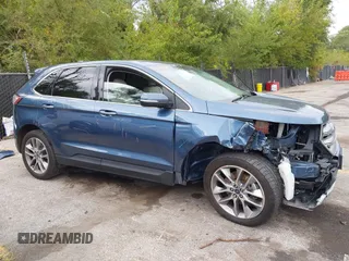2018 Ford Edge Titanium with VIN 2FMPK4K83JBB58699, listed as a IAAI auction lot 40408086 with 72,121 mi miles. Bid and sale history available at carsss.com. Image 13.