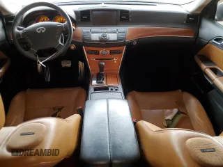 2006 Infiniti M Sport with VIN JNKAY01E66M105438, listed as a Copart auction lot 74495484 with 168,884 mi miles and Salvage Title. Bid and sale history available at DreamBid. Image 8.