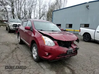 2013 Nissan Rogue S with VIN JN8AS5MV9DW666198, listed as a Copart auction lot 49841035 with 131,059 mi miles and Salvage Title. Bid and sale history available at DreamBid. Image 11.
