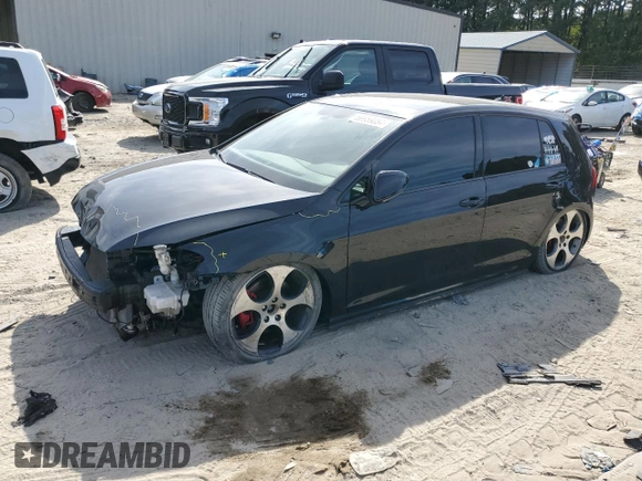 2017 Volkswagen Golf GTI Autobahn with VIN 3VW547AU0HM026107, listed as a Copart auction lot 69959084 with 115,640 mi miles and Salvage Title. Bid and sale history available at carsss.com. Image 1.