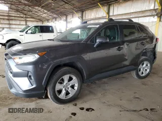 2019 Toyota RAV4 XLE with VIN JTMW1RFV8KD507982, listed as a Copart auction lot 53147335 with 75,495 mi miles and Salvage Title. Bid and sale history available at carsss.com. Image 1.
