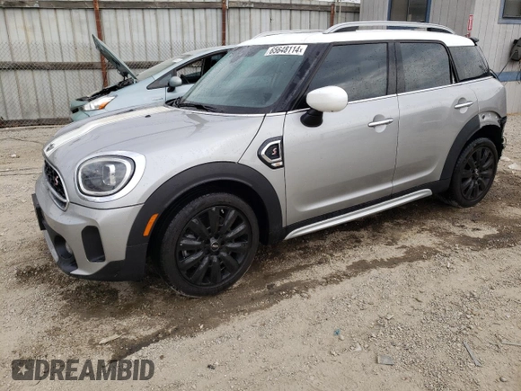 2024 MINI Countryman Cooper S with VIN WMZ53BR01R3R51976, listed as a Copart auction lot 65648114 with 29,115 mi miles and Salvage Title. Bid and sale history available at carsss.com. Image 1.