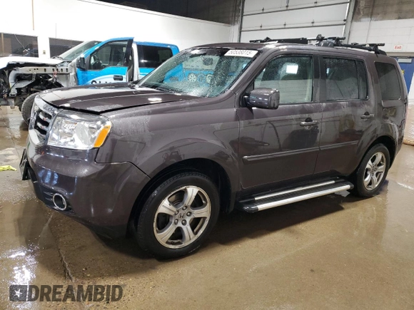 2012 Honda Pilot EX-L with VIN 5FNYF4H5XCB083046, listed as a Copart auction lot 50538015 with 182,293 mi miles and Salvage title. Bid and sale history available at DreamBid. Image 1.