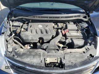 2011 Nissan Versa 1.8 S with VIN 3N1BC1AP3BL411144, listed as a Copart auction lot 46737845 with 176,865 mi miles and Salvage Title. Bid and sale history available at carsss.com. Image 12.