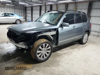 2012 Mercedes-Benz GLK with VIN WDCGG5GB5CF883006, listed as a Copart auction lot 44805635 with 112,737 mi miles and Salvage Title. Bid and sale history available at carsss.com. Image 1.