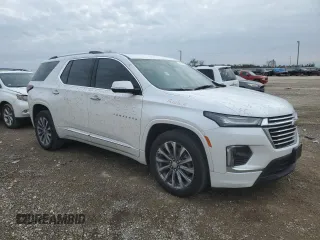 2022 Chevrolet Traverse Premier with VIN 1GNERKKWXNJ175552, listed as a Copart auction lot 41934655 with 63,582 mi miles and Clean title. Bid and sale history available at DreamBid. Image 4.