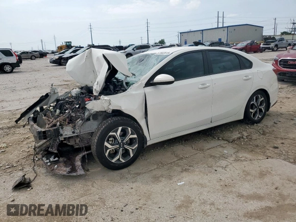 2021 Kia Forte LXS with VIN 3KPF24ADXME333428, listed as a Copart auction lot 57502815 with Not provided miles and Salvage title. Bid and sale history available at DreamBid. Image 1.