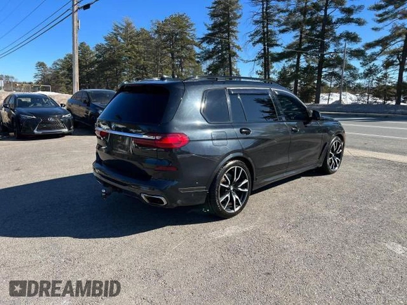 2019 BMW X7 xDrive50i z VIN 5UXCX4C53KLB39548, wystawiony jako Copart lot #54152375 z przebiegiem 159 191 mil mil oraz Czysty tytuł • Clean title. Historia ofert i sprzedaży dostępna na DreamBid. Obrazek 4.