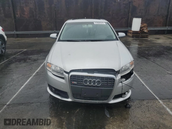 2008 Audi A4 2.0T with VIN WAUAF78EX8A122976, listed as a Copart auction lot 47890525 with 102,331 mi miles and Salvage title. Bid and sale history available at DreamBid. Image 5.