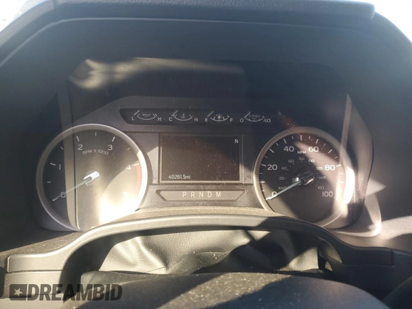 2021 Ford F-350 XL with VIN 1FT7W3BT8MEC96349, listed as a Copart auction lot 49787435 with 40,261 mi miles and Salvage Title. Bid and sale history available at DreamBid. Image 9.