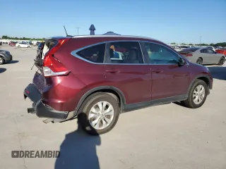 2013 Honda CR-V EX-L z VIN 5J6RM4H7XDL074190, wystawiony jako Copart lot #56672765 z przebiegiem 75 611 mil mil oraz Szkody całkowita. Historia ofert i sprzedaży dostępna na DreamBid. Obrazek 3.