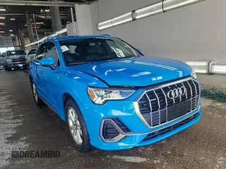 2023 Audi Q3 S line Premium with VIN WA1DECF32P1108964, listed as a IAAI auction lot 42889692 with 54,133 mi miles and . Bid and sale history available at DreamBid. Image 31.