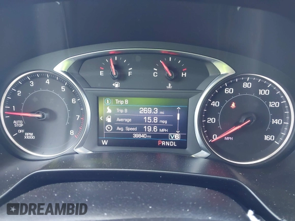 2020 Chevrolet Blazer LT with VIN 3GNKBCRS0LS573140, listed as a IAAI auction lot 42218783 with 39,840 mi miles and . Bid and sale history available at DreamBid. Image 7.