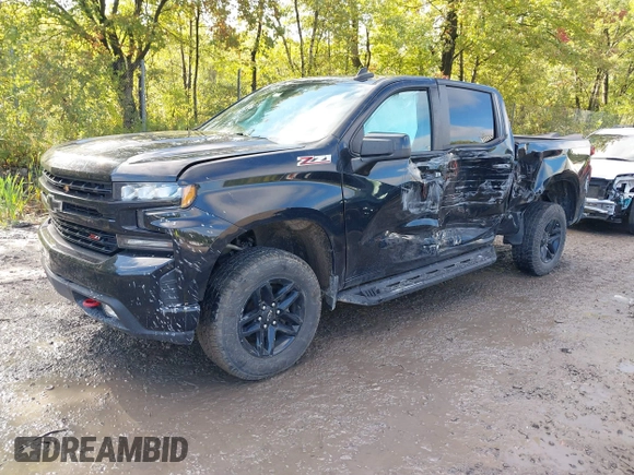 2019 Chevrolet Silverado 1500 LT Trail Boss with VIN 1GCPYFED4KZ362014, listed as a IAAI auction lot 40448826 with 93,568 mi miles and . Bid and sale history available at DreamBid. Image 2.