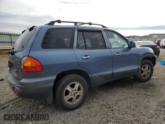2003 Hyundai Santa Fe GLS with VIN KM8SC73D73U490422, listed as a Copart auction lot 82117114 with 233,196 mi miles and Clean Title. Bid and sale history available at carsss.com. Image 3.