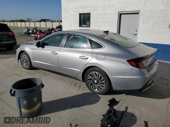 2023 Hyundai Sonata SEL with VIN KMHL34JJ4PA080051, listed as a Copart auction lot 52387895 with 35,227 mi miles and Salvage Title. Bid and sale history available at DreamBid. Image 2.