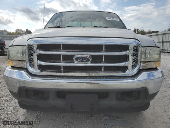 2003 Ford Super Duty F-250 XL with VIN 1FTNX20L73EA89063, listed as a Copart auction lot 78629574 with 0 mi miles and Salvage Title. Bid and sale history available at carsss.com. Image 5.