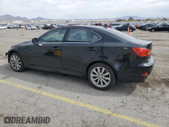 2008 Lexus IS 250 with VIN JTHBK262685074513, listed as a Copart auction lot 48757595 with 161,433 mi miles and Salvage Title. Bid and sale history available at DreamBid. Image 2.