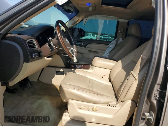 2012 GMC Yukon XL Denali with VIN 1GKS1MEF7CR173657, listed as a Copart auction lot 80273744 with 185,326 mi miles and Salvage Title. Bid and sale history available at carsss.com. Image 7.