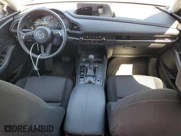 2024 Mazda CX-30 S with VIN 3MVDMBAM0RM665637, listed as a Copart auction lot 47190485 with 8,781 mi miles and Salvage Title. Bid and sale history available at DreamBid. Image 8.