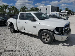 2018 Ram 1500 SLT with VIN 1C6RR6GG2JS104828, listed as a Copart auction lot 49711825 with 140,083 mi miles and Salvage title. Bid and sale history available at DreamBid. Image 4.