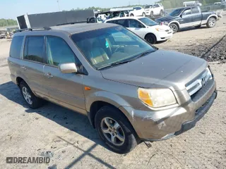 2006 Honda Pilot EX-L with RES with VIN 2HKYF186X6H525613, listed as a IAAI auction lot 42077659 with 171,124 mi miles. Bid and sale history available at carsss.com. Image 1.