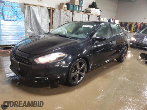2013 Dodge Dart SXT with VIN 1C3CDFBA9DD304828, listed as a Copart auction lot 85984034 with 98,167 mi miles and Salvage Title. Bid and sale history available at carsss.com. Image 1.