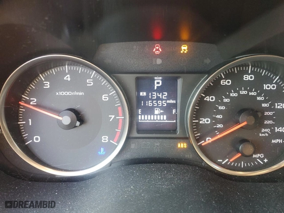 2016 Subaru Crosstrek Premium with VIN JF2GPABCXG8304263, listed as a Copart auction lot 43946915 with 116,595 mi miles and Salvage Title. Bid and sale history available at carsss.com. Image 9.