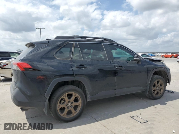 2024 Toyota RAV4 Hybrid LE with VIN 2T3UWRFV7RW200440, listed as a Copart auction lot 55034115 with 56,754 mi miles and Salvage title. Bid and sale history available at DreamBid. Image 3.