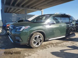 2023 Subaru Forester Touring with VIN JF2SKARC9PH528817, listed as a Copart auction lot 85892314 with 4,399 mi miles and Salvage Title. Bid and sale history available at carsss.com. Image 1.