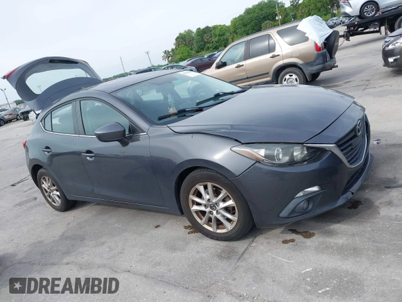 2015 Mazda 3 i Touring with VIN JM1BM1L79F1218498, listed as a IAAI auction lot 41876820 with 87,602 mi miles and . Bid and sale history available at carsss.com. Image 13.