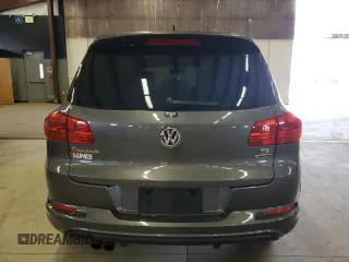 2016 Volkswagen Tiguan R-Line with VIN WVGBV7AX6GW052539, listed as a Copart auction lot 53381925 with 124,626 mi miles and Salvage Title. Bid and sale history available at DreamBid. Image 6.