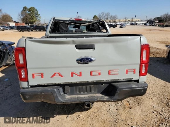 2022 Ford Ranger XL with VIN 1FTER4FH8NLD26456, listed as a Copart auction lot 48603115 with 104,805 mi miles and Salvage Title. Bid and sale history available at DreamBid. Image 6.