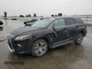 2018 Lexus RX with VIN JTJDGKCA2J2005054, listed as a Copart auction lot 43848095 with 70,517 mi miles and Salvage Title. Bid and sale history available at carsss.com. Image 1.