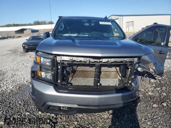 2019 Chevrolet Silverado 1500 Custom with VIN 3GCUYBEF5KG296313, listed as a Copart auction lot 50103755 with 99,159 mi miles and Salvage Title. Bid and sale history available at DreamBid. Image 5.
