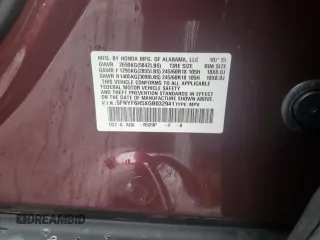 2016 Honda Pilot EX-L with VIN 5FNYF6H5XGB032941, listed as a Copart auction lot 47847915 with 113,669 mi miles and Salvage Title. Bid and sale history available at carsss.com. Image 15.
