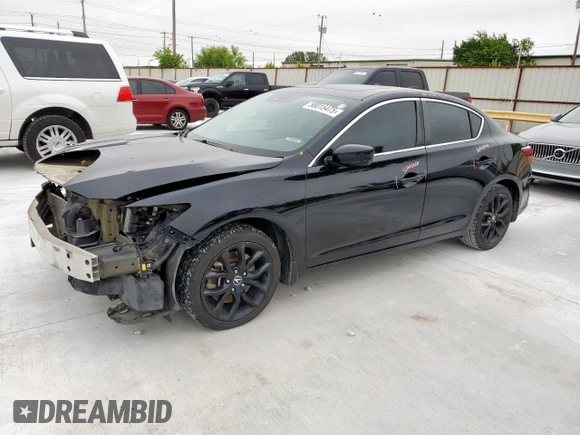 2020 Acura ILX Premium with VIN 19UDE2F78LA002579, listed as a Copart auction lot 58015475 with 110,786 mi miles and Salvage title. Bid and sale history available at DreamBid. Image 1.