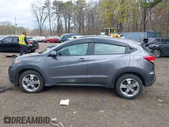 2022 Honda HR-V LX with VIN 3CZRU6H36NM725968, listed as a IAAI auction lot 42055401 with 58,525 mi miles. Bid and sale history available at carsss.com. Image 14.