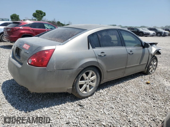 2004 Nissan Maxima SE with VIN 1N4BA41E84C911386, listed as a Copart auction lot 59855985 with 184,478 mi miles and Salvage title. Bid and sale history available at DreamBid. Image 3.